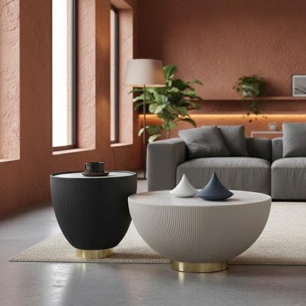 DUO DE TABLES BASSES GLOBO