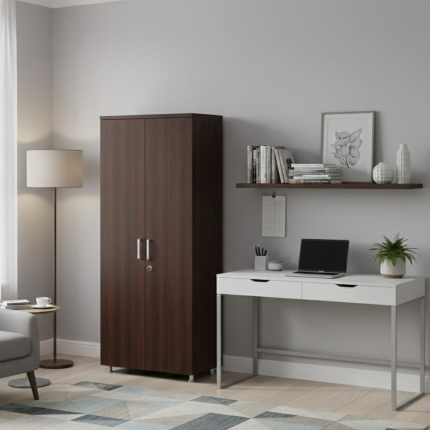 Meuble haut WORK avec 2 portes pleine