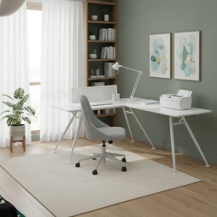 Bureau avec retour