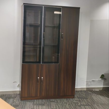 Meuble haut GALILLEE avec 3 + 2 portes vitrées