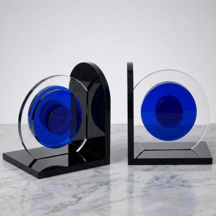 BLEU DISC BOOKEND